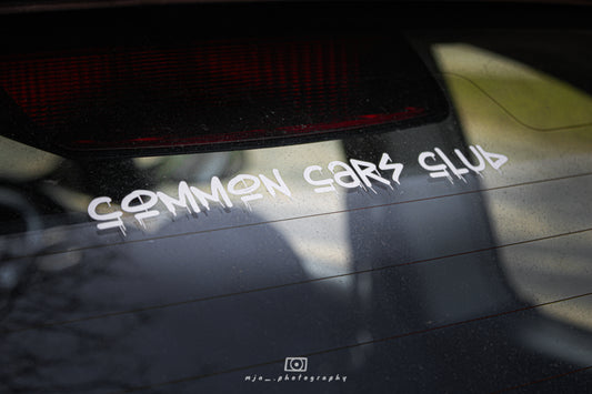 common cars club • small sticker